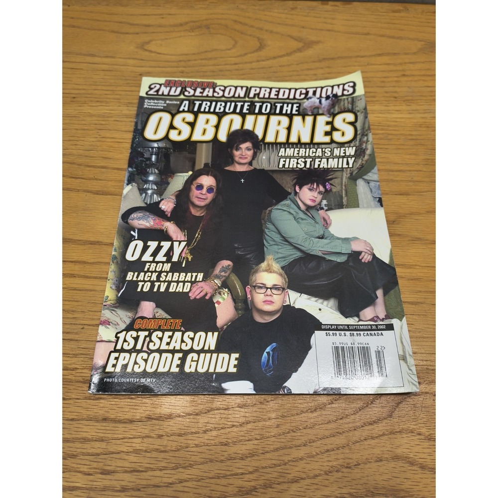 A Tribute to The Osbornes‎ Complete 1st Season Episode Guide September 2002